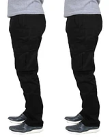 Blu Rock Men's -Pack Flex Stretch Cargo Pants