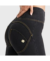Freddy Women's Wr.up Denim High Rise Full Length Jeans