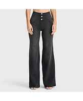 Freddy Women's Wr.up Denim Palazzo Flare Jeans