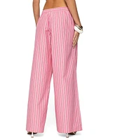 Edikted Women's Maggy Striped Wide Leg Pants