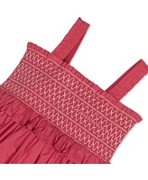 Hope & Henry Toddler Girls Organic Sleeveless Smocked Sundress