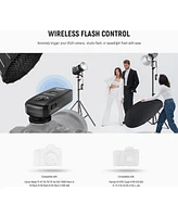 Neewer Fc-16 2.4G Wireless Camera Shutter Studio Flash Trigger with Two Receivers, Compatible with Canon Rebel T3 Xs T4i T3i T2i Xsi Eos 1100D Mark Iv