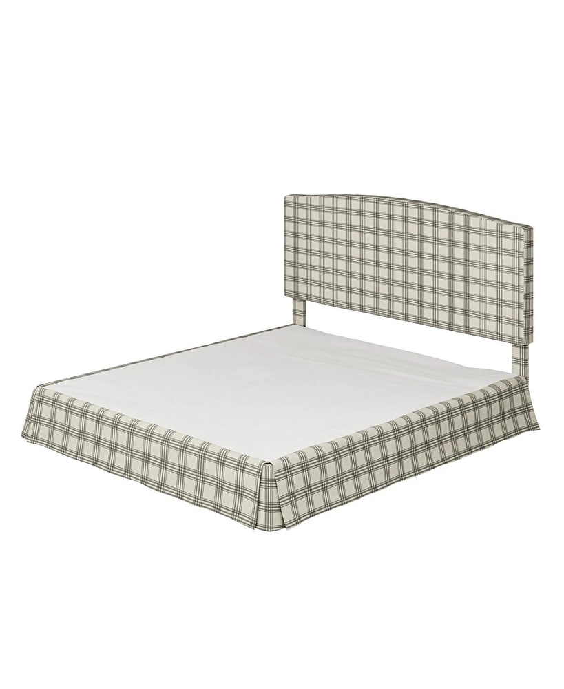 Modern Justus Upholstered Platform Bed-kb