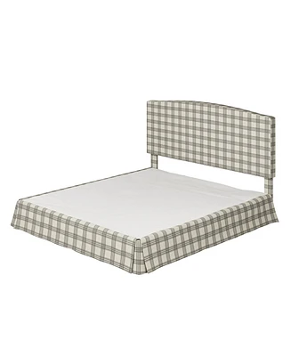 Modern Justus Upholstered Platform Bed-kb