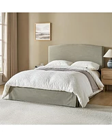 Modern Justus Upholstered Platform Bed-kb