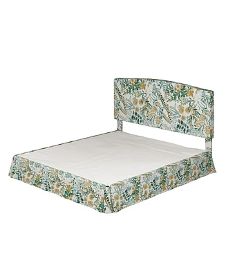 Modern Justus Upholstered Platform Bed-kb