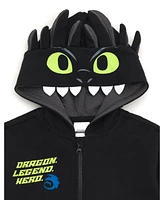 How to Train Your Dragon Toddler Boys Toothless Fleece Cosplay Hoodie