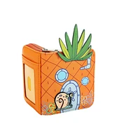 Spongebob Squarepants Pineapple House 4.5" Women's Zip Around Card Wallet