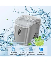 Antarctic Star Nugget Countertop Ice Maker with Soft Chewable