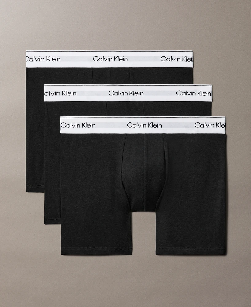 Calvin Klein Men's 3-Pk. Icon Stretch Boxer Briefs
