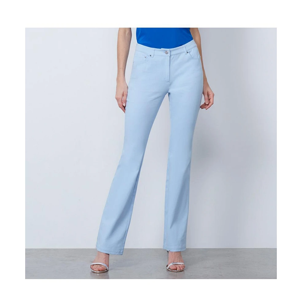 Carlisle Women's Blue Stretch Cotton Jeans Saint Michel