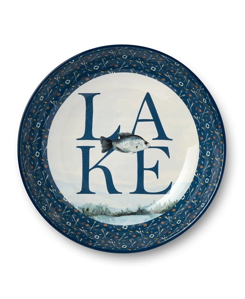 Certified International Wake At The Lake Serving Bowl