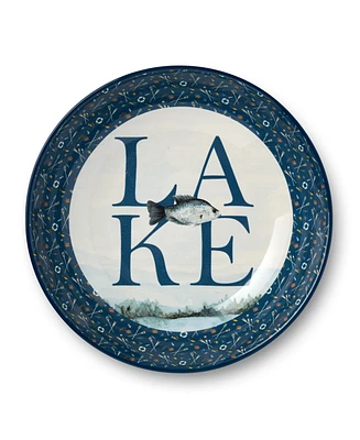 Certified International Wake At The Lake Serving Bowl
