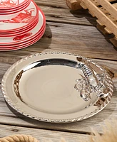 Certified International Silver Plated Lobster Round Platter