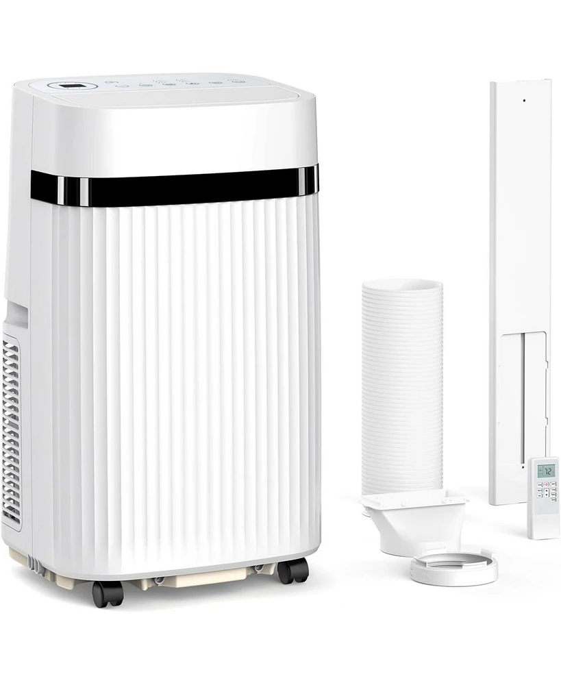 Cowsar 12,000 Btu Portable Air Conditioners Cool Rooms up to 550 Sq.ft, 46dB Quiet, Portable Ac with Cool&Fan&Dehumidifier&Sleep, Remote Control for H