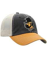 Top of the World Men's Black Appalachian State Mountaineers Off Road Adjustable Trucker Hat