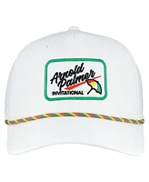Ahead Men's and Women's White Arnold Palmer Invitational Alto Rope Adjustable Hat