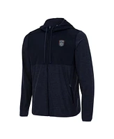 Antigua Men's Navy San Diego Fc Sway Full-Zip Hoodie