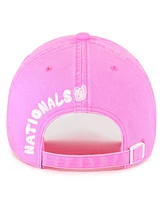 '47 Brand Women's Pink Washington Nationals Bright Side Clean Up Adjustable Hat