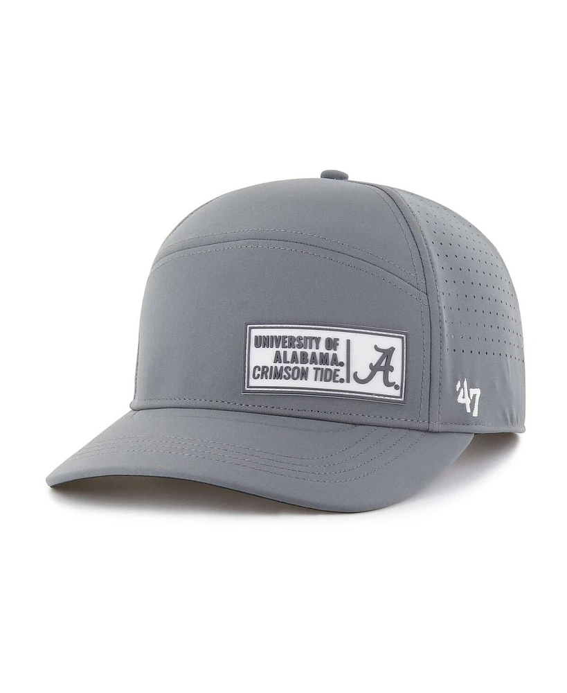 '47 Brand Men's Gray Alabama Crimson Tide Cypher Midfield Adjustable Hat