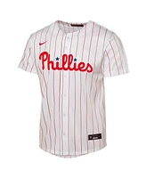 Nike Big Boy's and Girl's J.t. Realmuto White Philadelphia Phillies Home Replica Player Jersey
