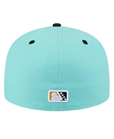 New Era Men's Black Salt Lake Bees Copa de la Diversion 59FIFTY Fitted Hat