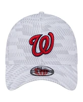 New Era Men's White Washington Nationals Graded 39THIRTY Stretch Fit Hat