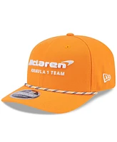 New Era Men's Orange McLaren F1 Team Multi-Rope 9SEVENTY Stretch snap Hat