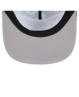 New Era Men's Navy Seattle Mariners Adventure Pattern Golfer Trucker Snapback Hat