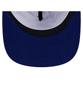 New Era Men's White Texas Rangers Printed Island Golfer Snapback Hat