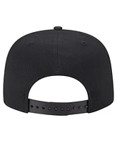 New Era Men's Black Pittsburgh Pirates Team Text Golfer Snapback Hat