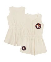 Outerstuff Toddler Cream Houston Astros Power Tank Romper