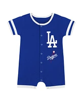 Outerstuff Infant 2-Piece Blue Los Angeles Dodgers Double Hit Coverall Set