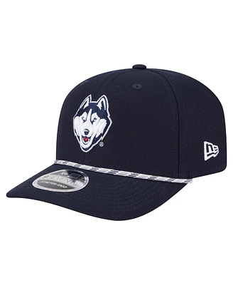 New Era Men's Navy UConn Huskies Game Day Multi-Rope 9SEVENTY Stretch-Snap Hat