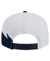 New Era Men's Navy/White Atlanta Braves Jagged 9FIFTY Snapback Hat