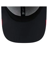 New Era Men's Navy Houston Texans Game Day Linear 39THIRTY Flex Hat