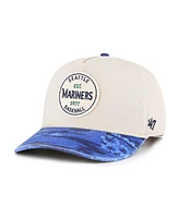 '47 Brand Men's Cream/Navy Seattle Mariners Fiji Rope Hitch Adjustable Hat