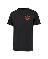 '47 Brand Men's Black Oklahoma City Thunder Edition Backboard T-Shirt