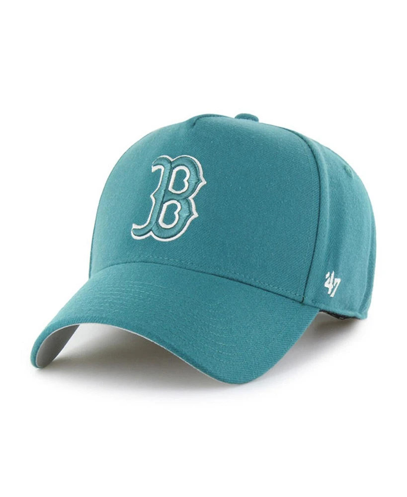 '47 Brand Men's Teal Boston Red Sox Ballpark Offside Adjustable Hat