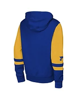 Outerstuff Big Boys and Girls Blue St. Louis Blues Face Off Full-Zip Hoodie