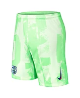Nike Men's Neon Green Barcelona 2024/25 Third Stadium Shorts