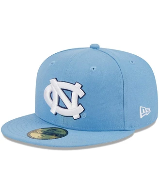 New Era Men's Light Blue North Carolina Tar Heels 59FIFTY Fitted Hat