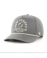 '47 Brand Men's Charcoal New Jersey Devils Canyon Ranchero Hitch Adjustable Hat