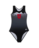 Gk Elite Big Boy's and Girl's Black Utah Utes Replica Leotard