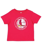 Soft as a Grape Toddler Red/Heather Gray St. Louis Cardinals Cooperstown Collection T-Shirt, Set of 2