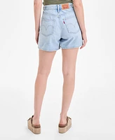 Levi's Women's Cotton Cinch-Waist Denim Shorts