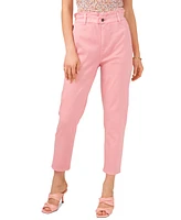 1.state Women's Paperbag-Waist Slim Pants