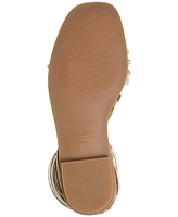 Aldo Women's Seazen Lace-Up Ankle-Tie Flat Sandals