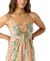 O'Neill Juniors' Keiko Cora Floral Cropped Jumpsuit