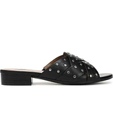 Naturalizer Women's Morena Studded Block Heel Slide Sandals